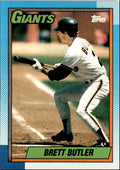 1990 Topps Baseball Cards Brett Butler San Francisco Giants #571