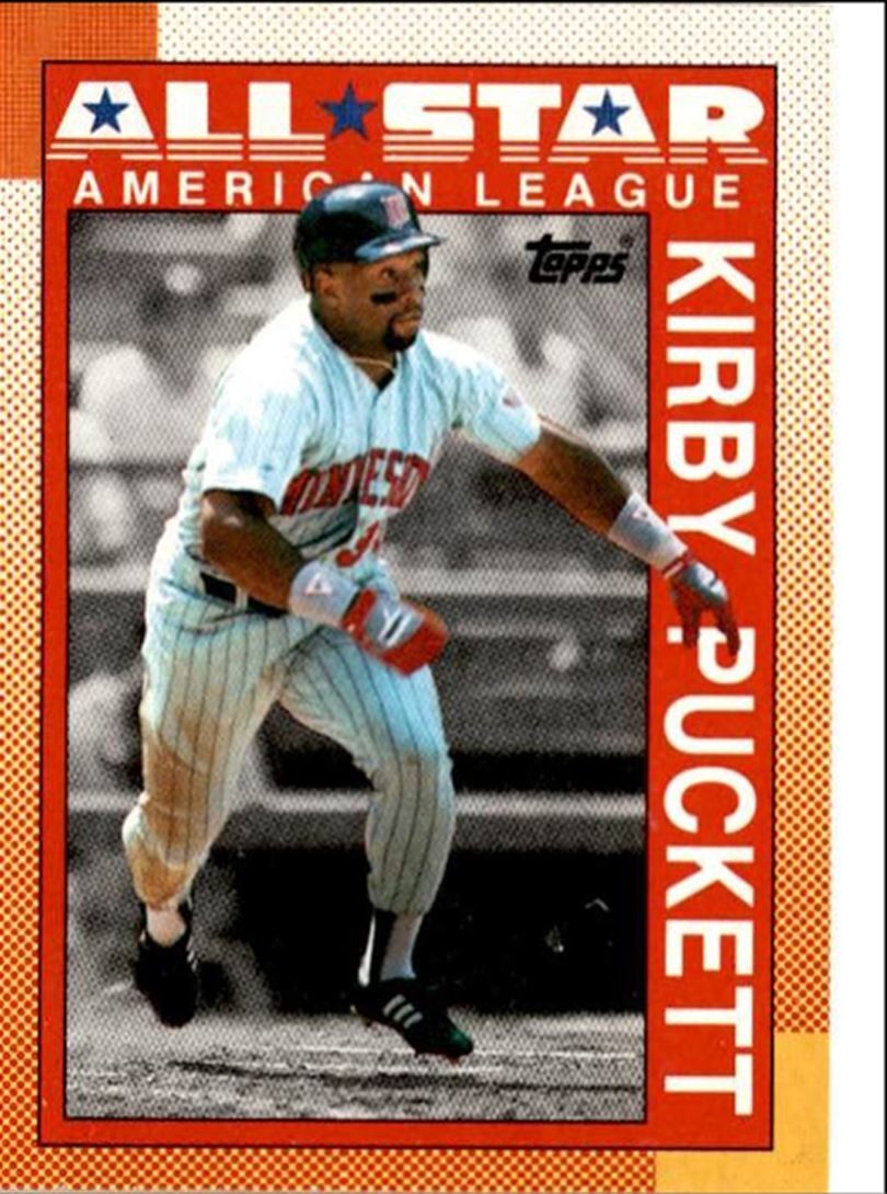 1990 Topps Baseball Cards Kirby Puckett Minnesota Twins #391