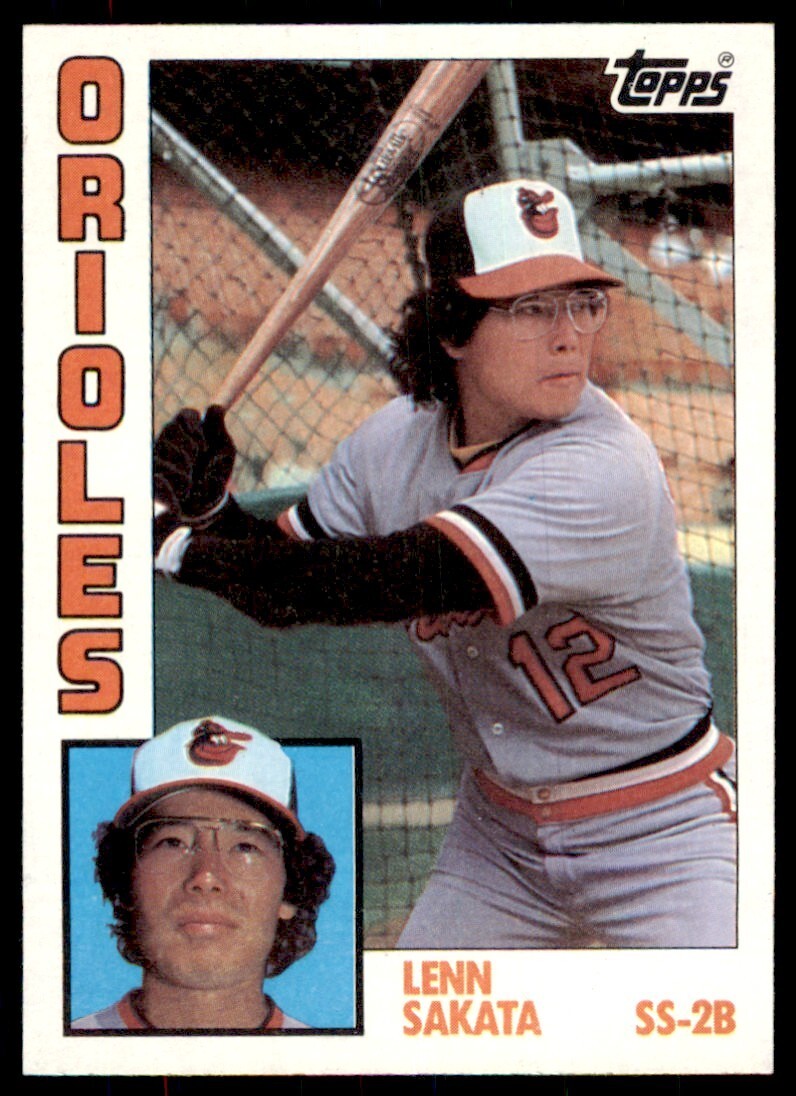 1984 Topps Lenn Sakata C Baseball Cards #578