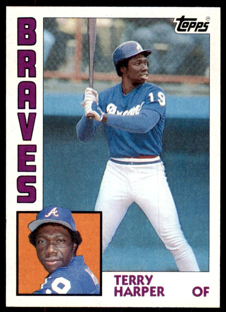 1984 Topps Terry Harper B Baseball Cards #624