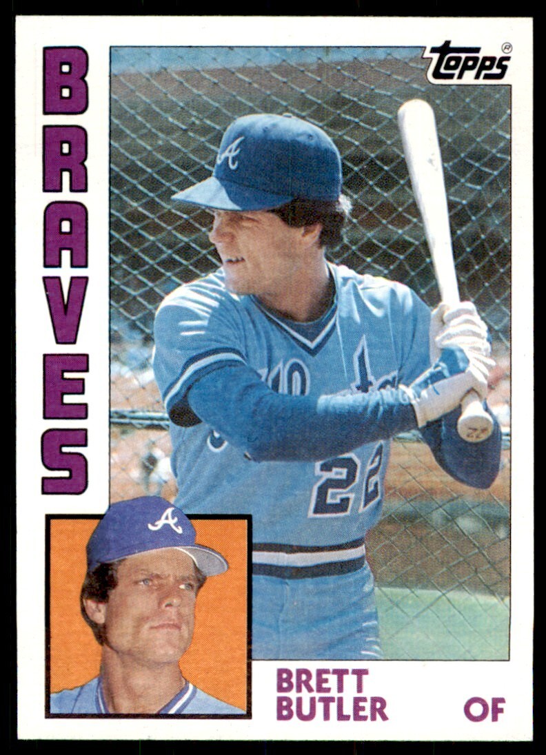 1984 Topps Brett Butler B Baseball Cards #77