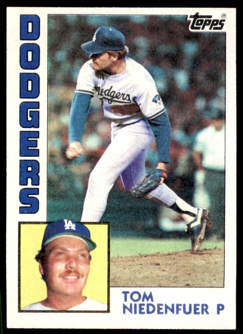 1984 Topps Tom Niedenfuer A Baseball Cards #112