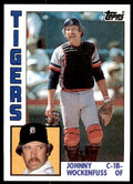1984 Topps Johnny Wockenfuss Baseball Cards #119