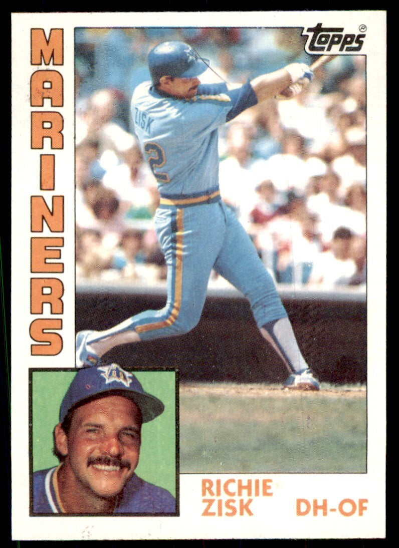 1984 Topps Richie Zisk B Baseball Cards #83