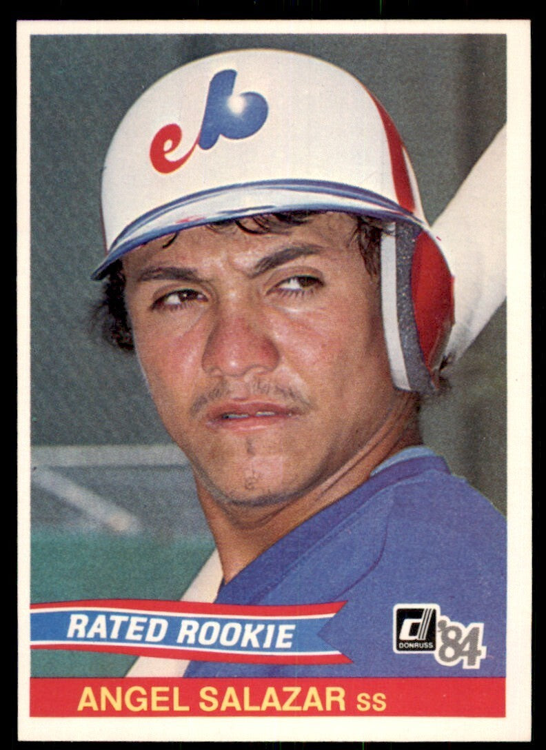 1984 Donruss Angel Salazar A Baseball Cards #33