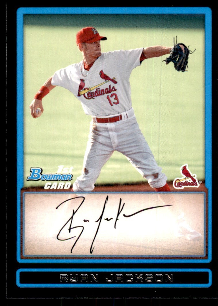 2009 Bowman Ryan Jackson Baseball Cards #BDPP56