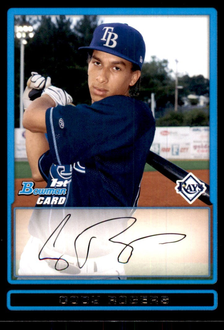 2009 Bowman Cody Rogers Baseball Cards #BDPP42