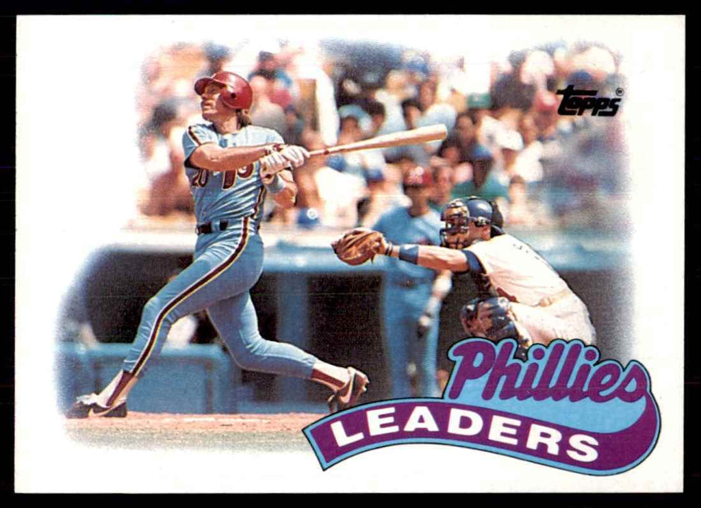 1989 Topps Baseball Card Philadelphia Phillies/Mike Schmidt Philadelphia