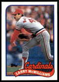 1989 Topps Baseball Card Larry McWilliams St. Louis Cardinals #259