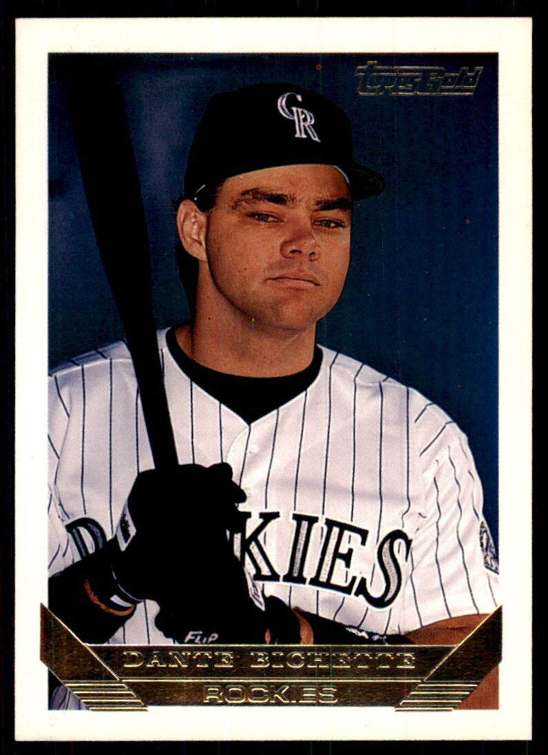1993 Topps Gold Dante Bichette Colorado Rockies #644
