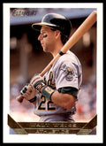 1993 Topps Gold Walt Weiss Oakland Athletics #580