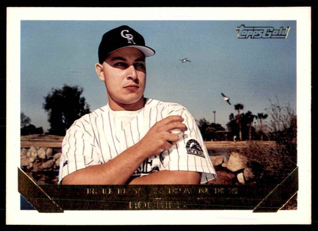 1993 Topps Gold Rudy Seanez Colorado Rockies #676