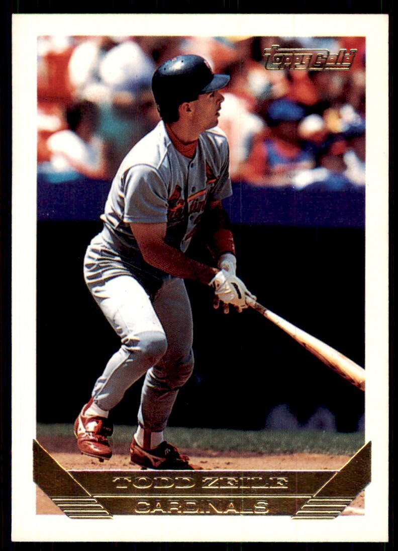 1993 Topps Gold Todd Zeile St. Louis Cardinals #428