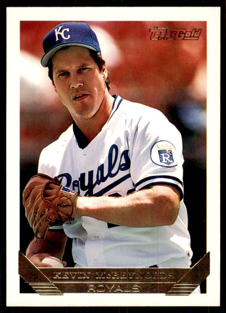 1993 Topps Gold Kevin McReynolds Kansas City Royals #442