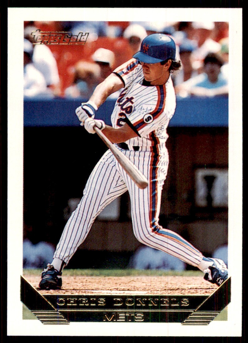 1993 Topps Gold Chris Donnels New York Mets #238