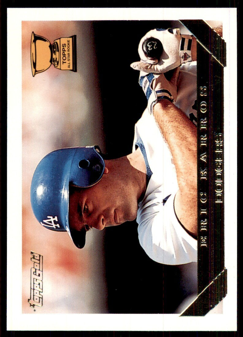 1993 Topps Gold Eric Karros/Tom Goodwin Los Angeles Dodgers #14