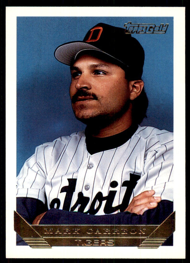 1993 Topps Gold Mark Carreon Detroit Tigers #567