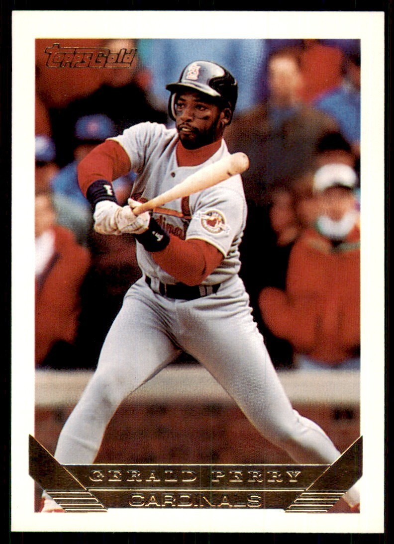 1993 Topps Gold Gerald Perry St. Louis Cardinals #597