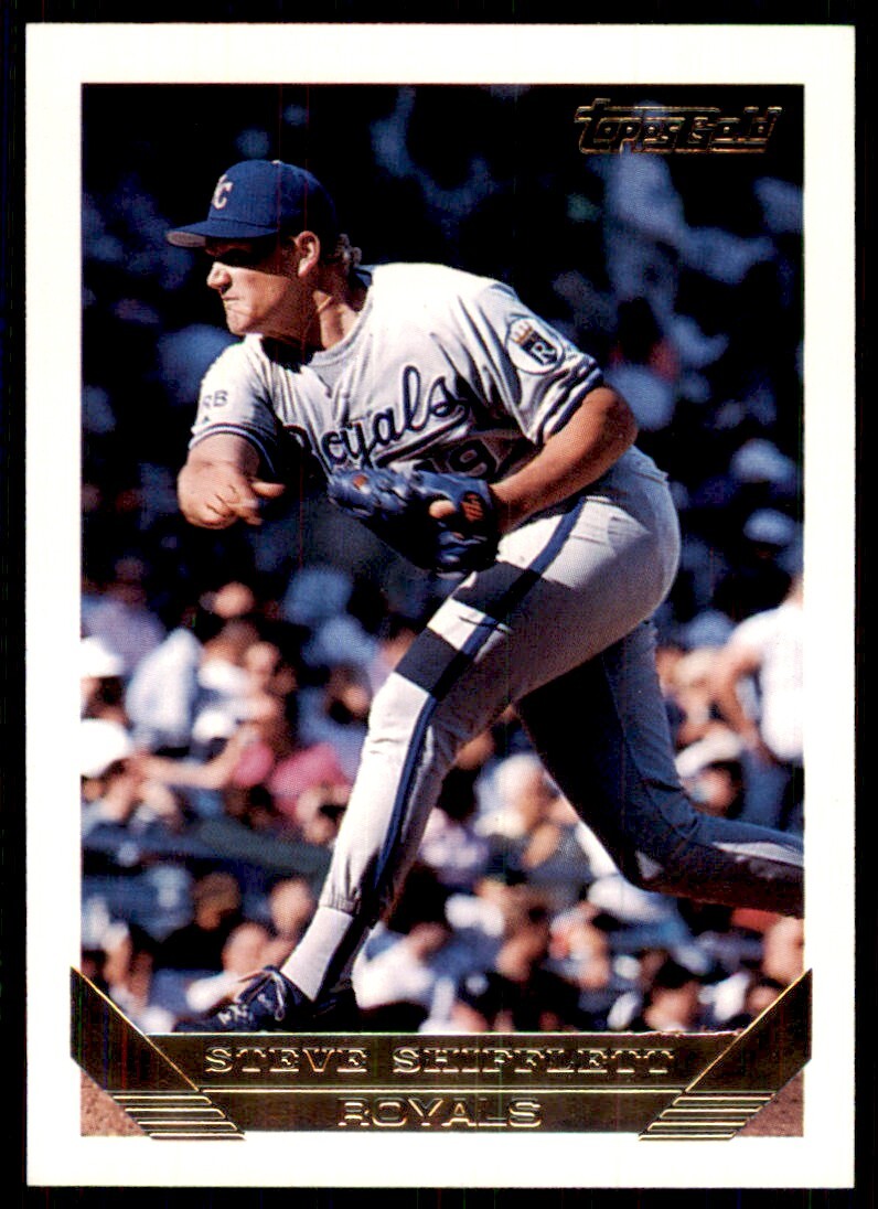 1993 Topps Gold Steve Shifflett Kansas City Royals #735