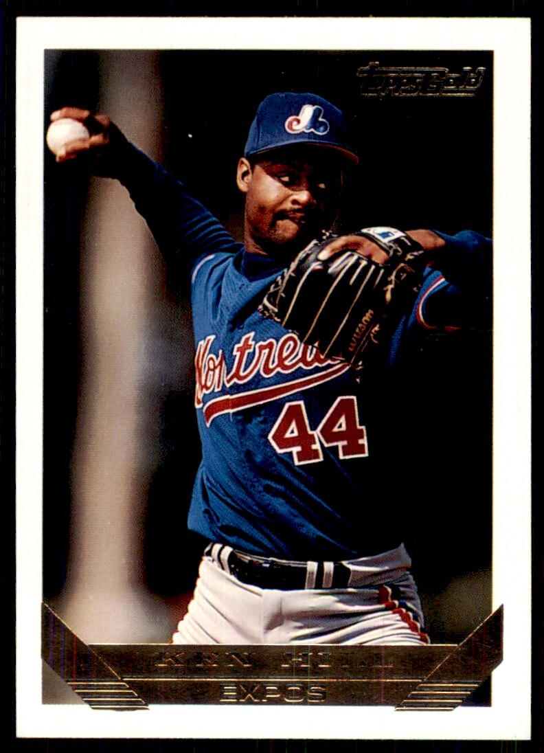 1993 Topps Gold Ken Hill Montreal Expos #495