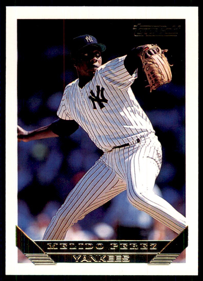 1993 Topps Gold Melido Perez New York Yankees #304