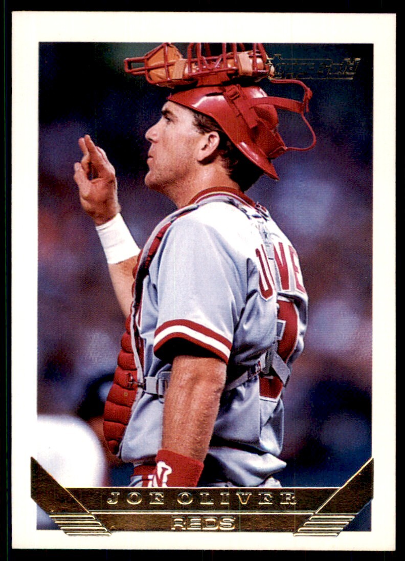 1993 Topps Gold Joe Oliver Cincinnati Reds #138