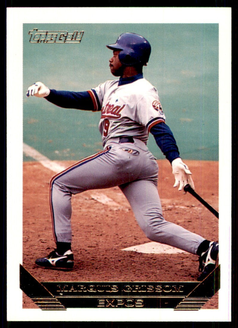 1993 Topps Gold Marquis Grissom Montreal Expos #15