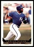 1993 Topps Gold Brian McRae of Kansas City Royals #49