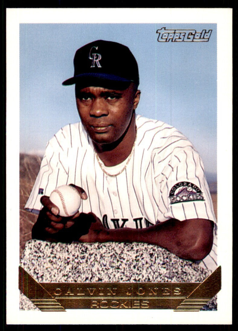 1993 Topps Gold Calvin Jones // Colorado Rockies #664