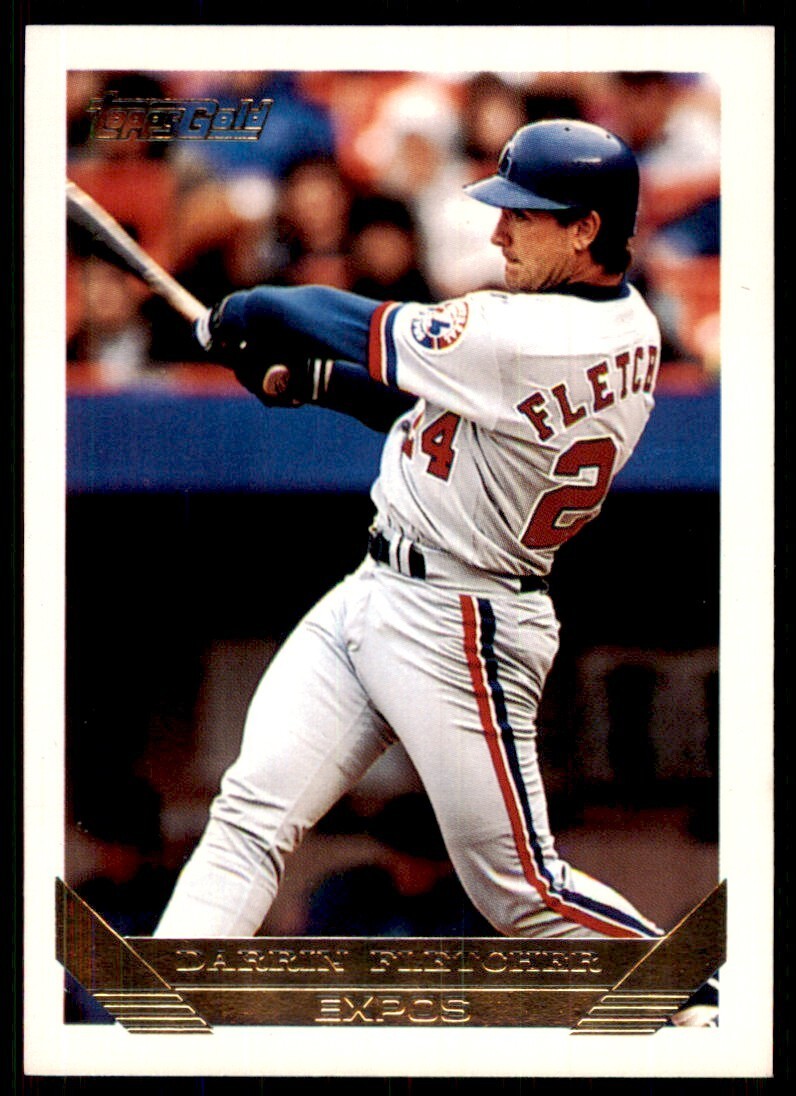 1993 Topps Gold Darrin Fletcher 24 Montreal Expos #665