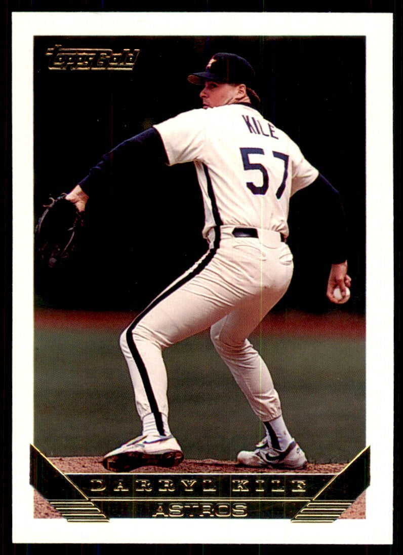 1993 Topps Gold Darryl Kile p Houston Astros #308