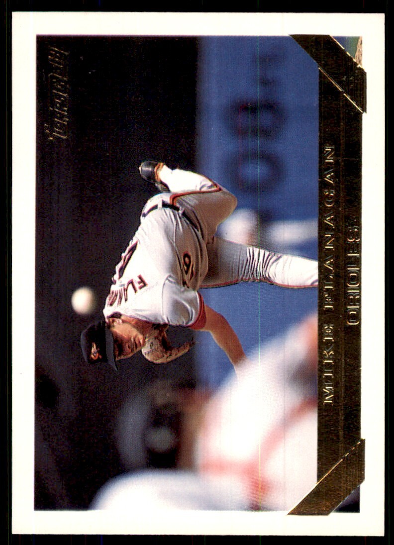 1993 Topps Gold Mike Flanagan Baltimore Orioles #381