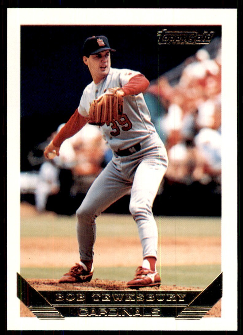 1993 Topps Gold Bob Tewksbury St. Louis Cardinals #285