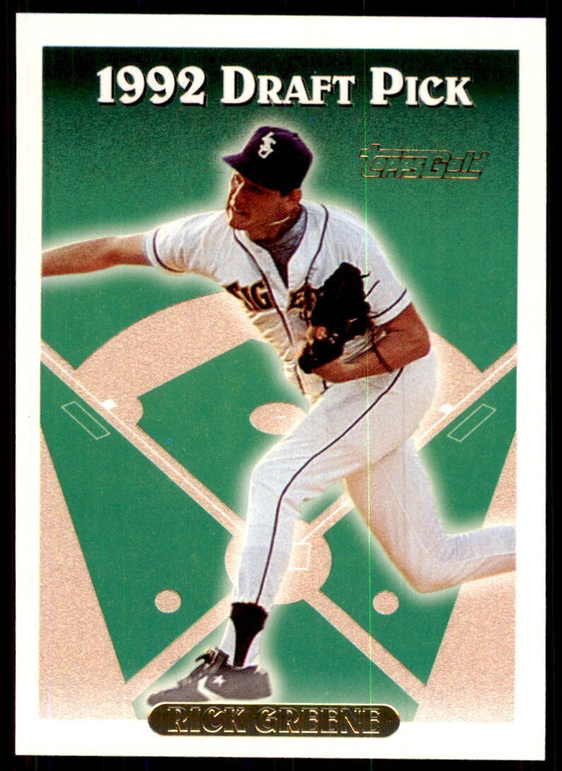1993 Topps Gold Rick Greene Detroit Tigers #233