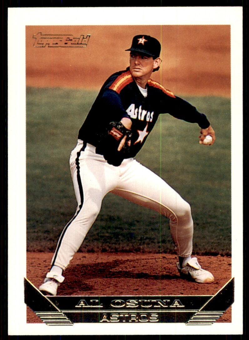 1993 Topps Gold Al Osuna // Houston Astros #63