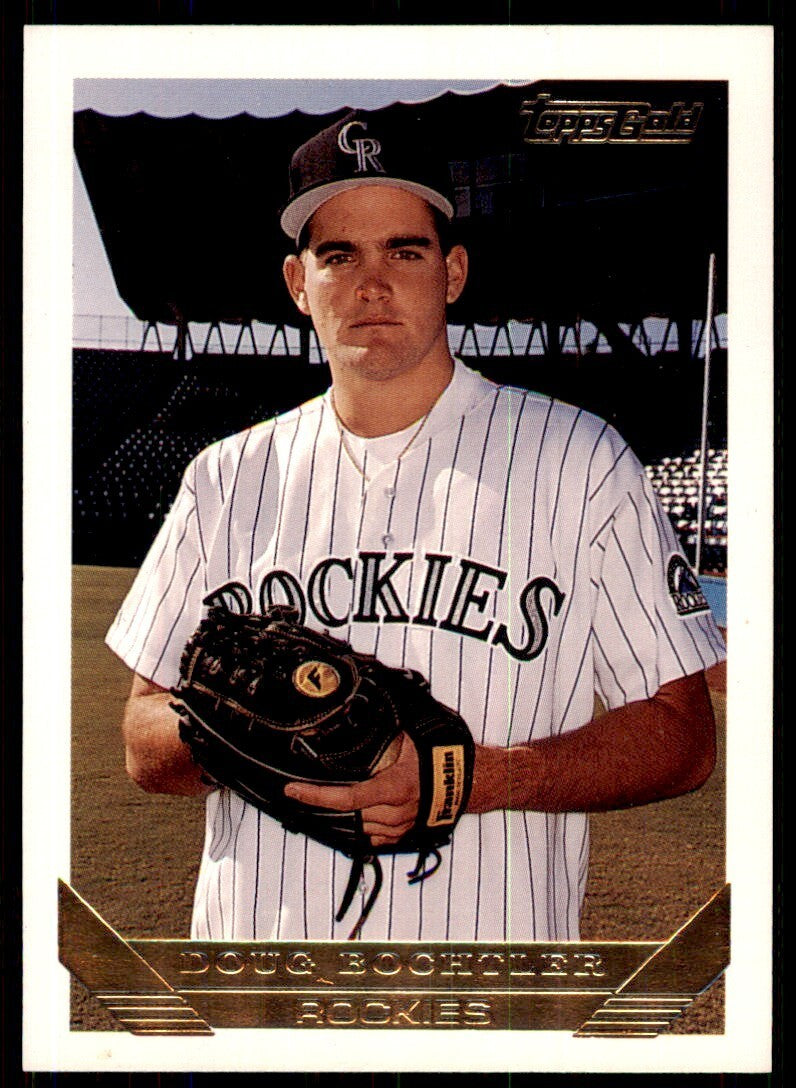 1993 Topps Gold Doug Bochtler p Colorado Rockies #523