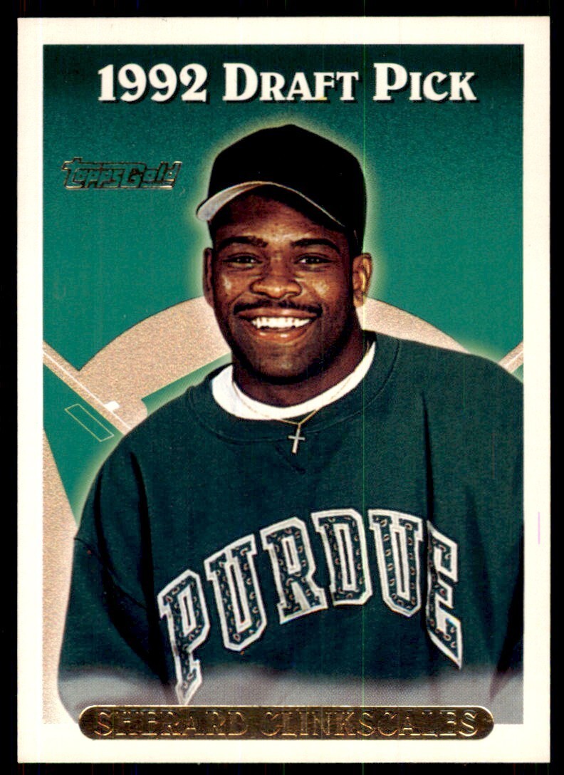 1993 Topps Gold Sherard Clinkscales Kansas City Royals #706