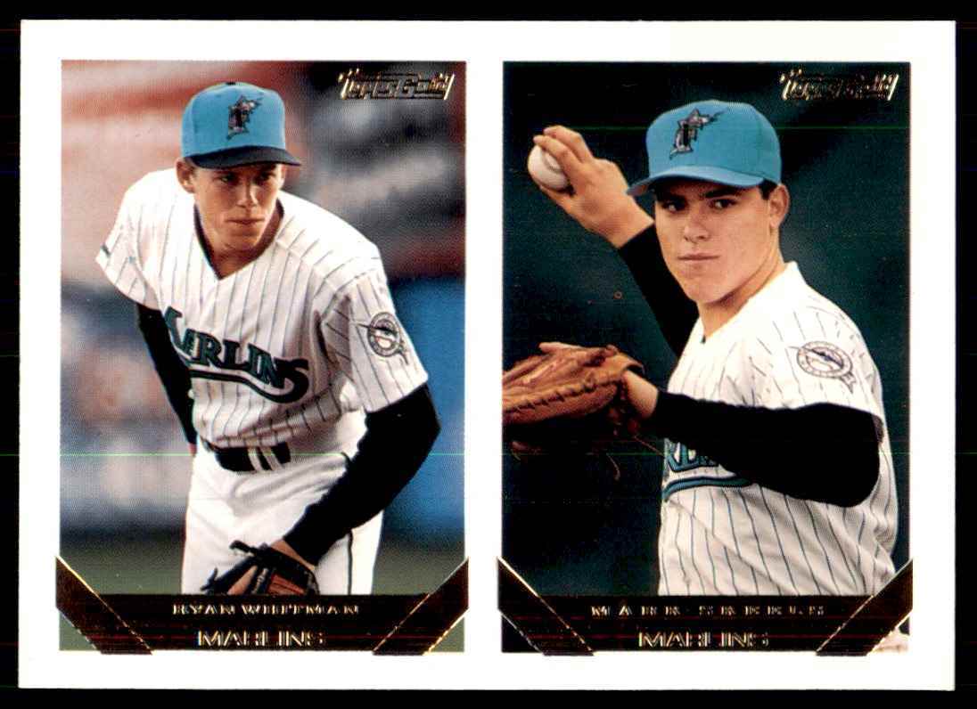 1993 Topps Gold Ryan Whitman/Mark Skeels Rookie Future Stars Florida Marlins