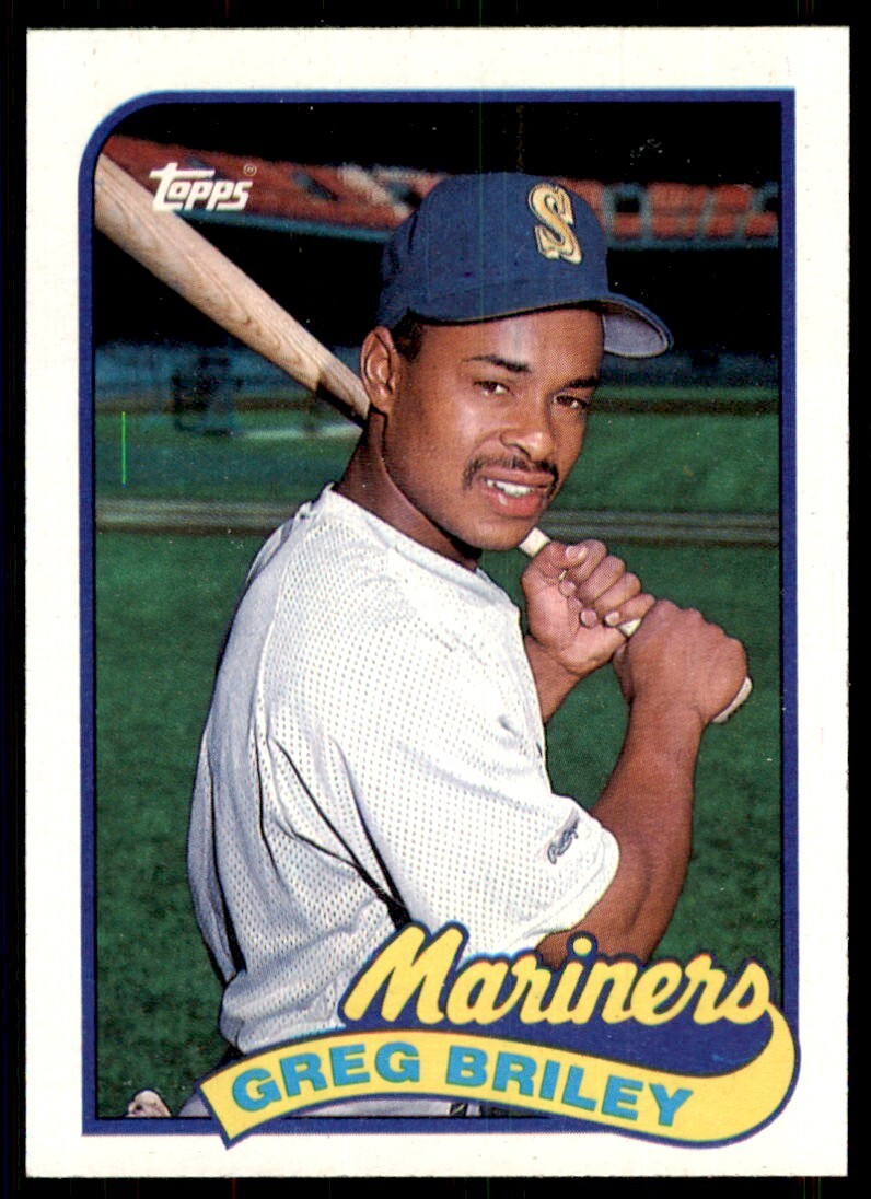 1989 Topps Greg Briley Baseball Cards #781