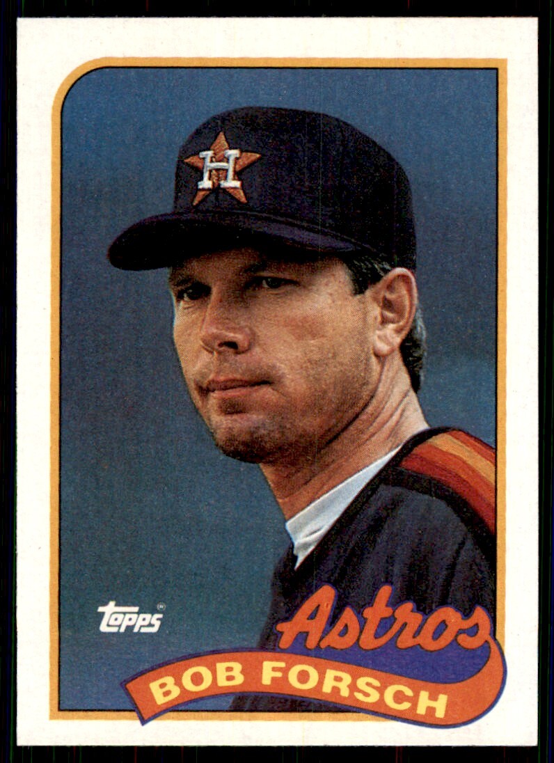 1989 Topps Bob Forsch Baseball Cards #163