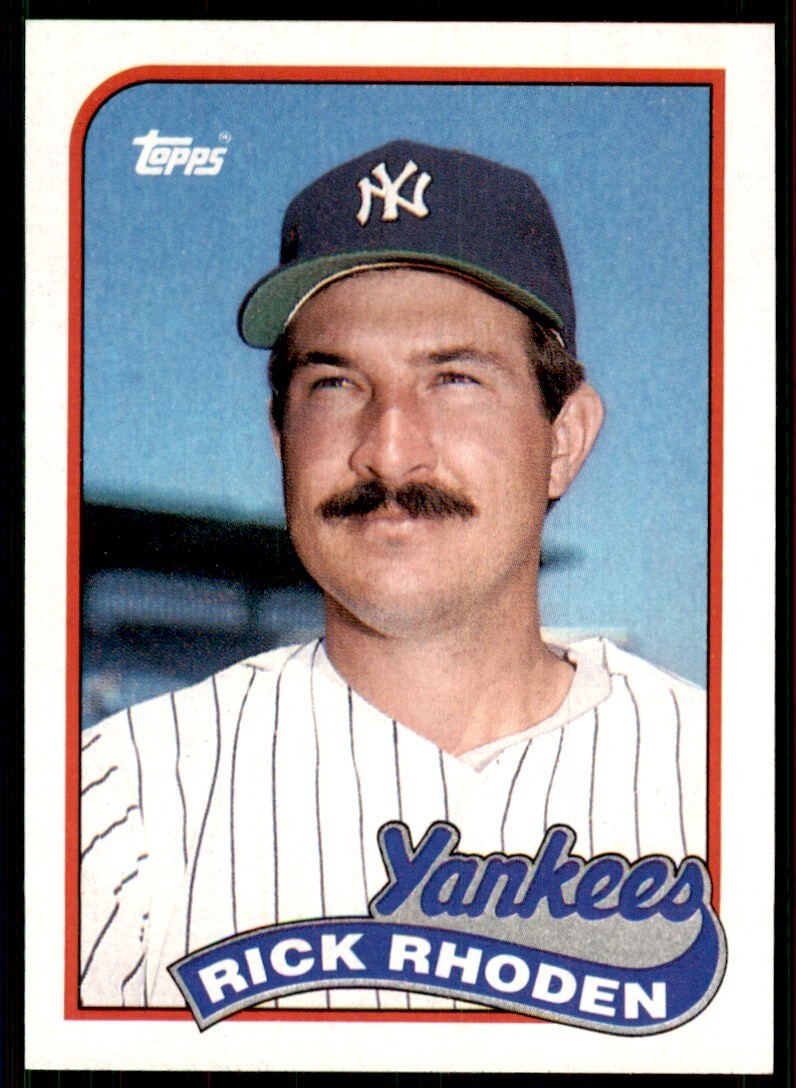 1989 Topps Rick Rhoden Baseball Cards #18
