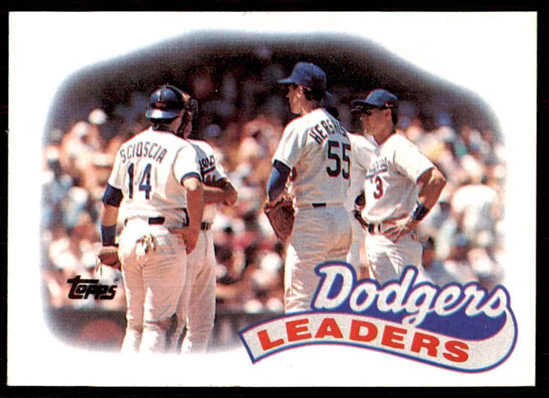1989 Topps Los Angeles Dodgers . Baseball Cards #669