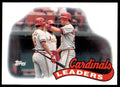 1989 Topps Red Sox Team Leaders Baseball Cards #261