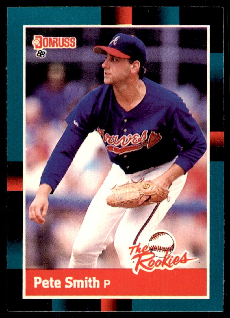 1988 Donruss The Rookies Pete Smith Baseball Cards #10
