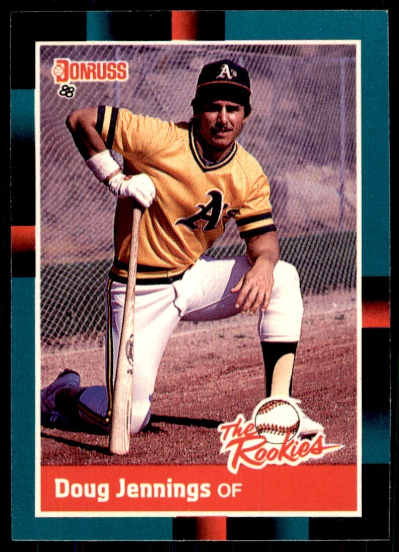 1988 Donruss The Rookies Doug Jennings Baseball Cards #13
