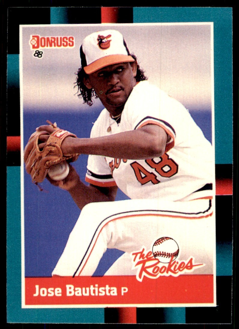 1988 Donruss The Rookies Jose Bautista Baseball Cards #41