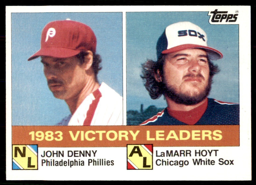 1984 Topps Cards 1983 Victory Leaders . Philadelphia Phillies/Chicago White Sox