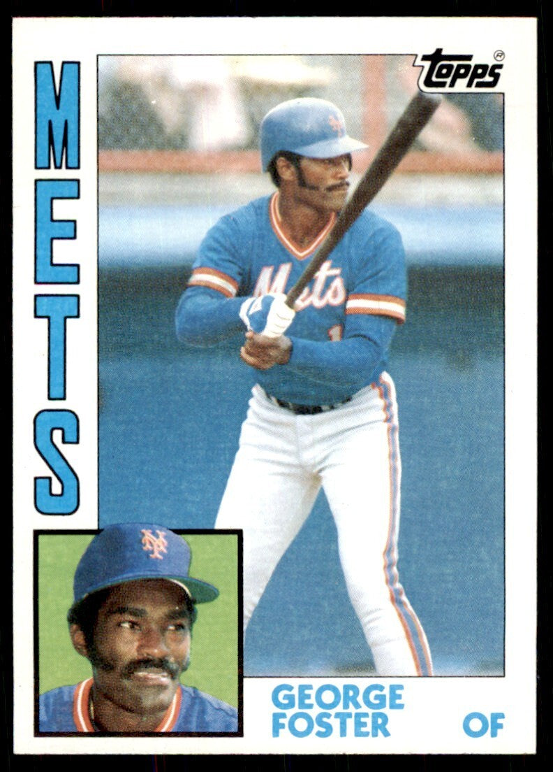 1984 Topps Cards George Foster of New York Mets #350