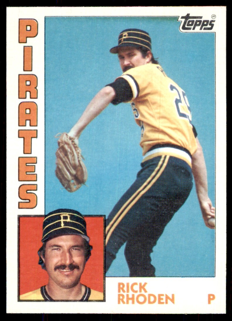 1984 Topps Cards Rick Rhoden p Pittsburgh Pirates #485