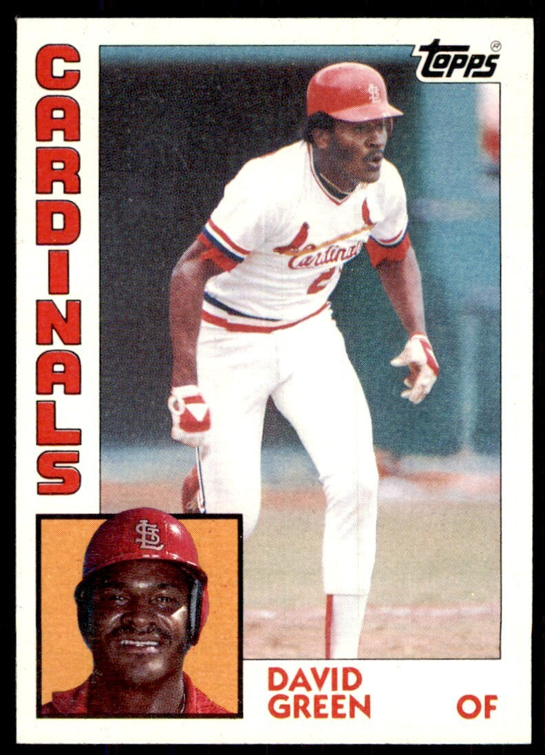 1984 Topps Cards David Green St. Louis Cardinals #362